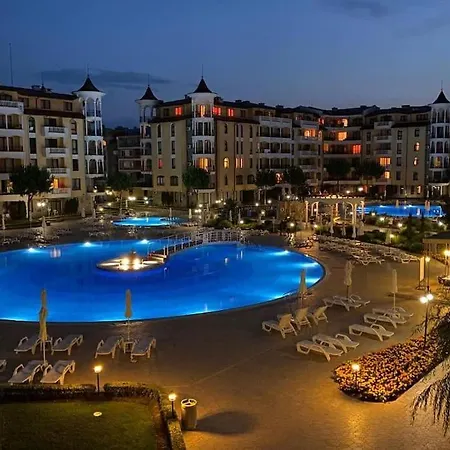公寓 Lilou - 3 Pools, Spa, Gym, Playgrounds 阳光海滩