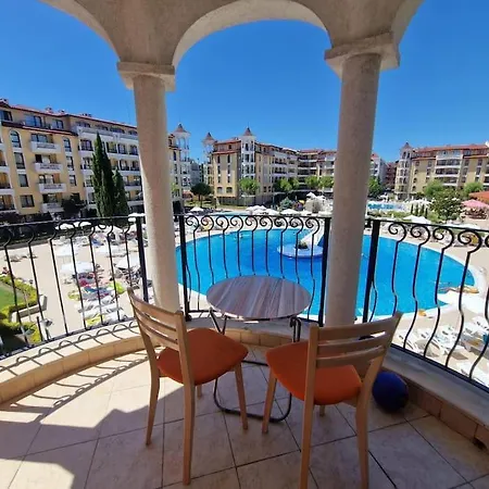 Lilou - 3 Pools, Spa, Gym, Playgrounds 公寓 阳光海滩