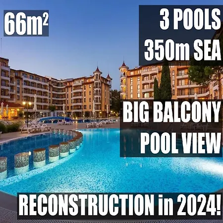 Apartment Lilou - 3 Pools, Spa, Gym, Playgrounds *